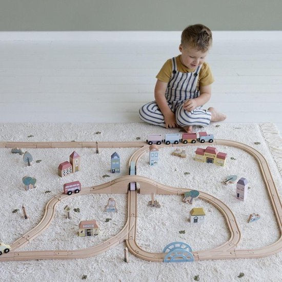 Ultimate Little Dutch Train Set XL - Premium FSC Starter Kit