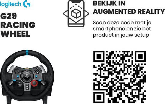 Ultimate Racing Experience: Logitech G29 Driving Force Wheel for PS5/PS4 + PC