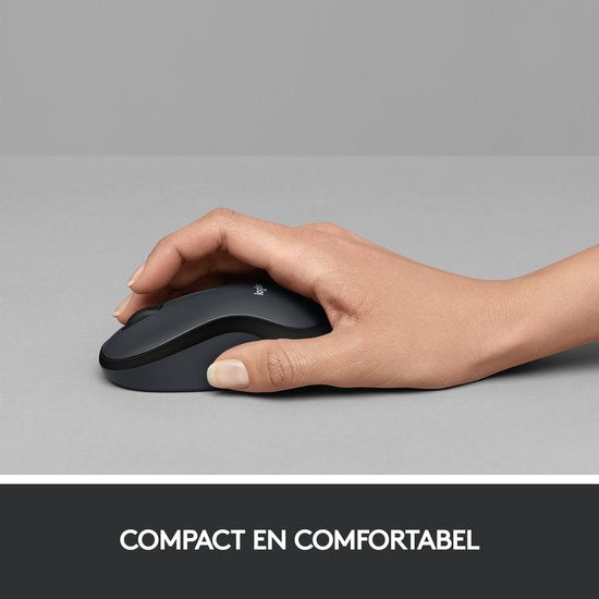 Logitech M220 Silent Wireless Mouse - Grey
Logitech M220 Silent Wireless Mouse Grey