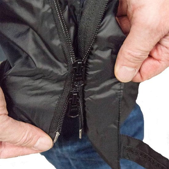 "Zwarte Mac in a Sac Full Zipper Regenbroek - Maat XL"
"Mac in a Sac Full Zipper Rain Pants - Black - Size XL"