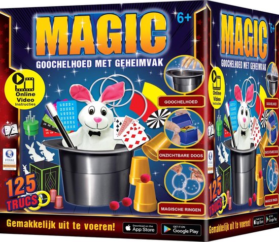 Natuurlijk! Hier is een herschreven versie van de titel in het Engels:
"Enchanting Magic Hat & Rabbit Set - Ultimate Magic Kit for Aspiring Magicians"
Deze titel benadrukt de magische en betoverende aspecten van het product, terwijl het ook duidelijk maakt dat het een complete set is voor beginnende goochelaars.