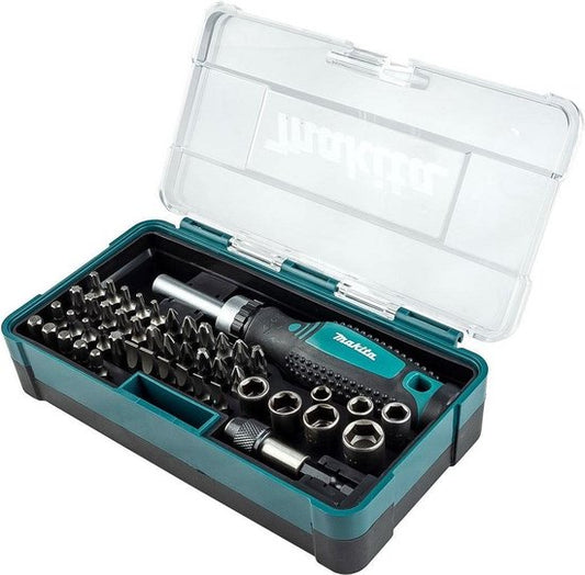 "Makita B-36170 - Bit and Drill Set - 47 Pieces - in Case"
"Makita B-36170 - Bit and Drill Set - 47 Pieces - in Case"