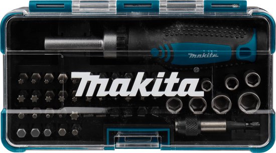 "Makita B-36170 - Bit and Drill Set - 47 Pieces - in Case"
"Makita B-36170 - Bit and Drill Set - 47 Pieces - in Case"