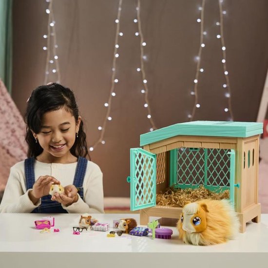 "Mama Surprise Cavia - Interactieve knuffel met 3 baby's" 
"Mama Surprise Guinea Pig - Interactive Plush with 3 Babies"