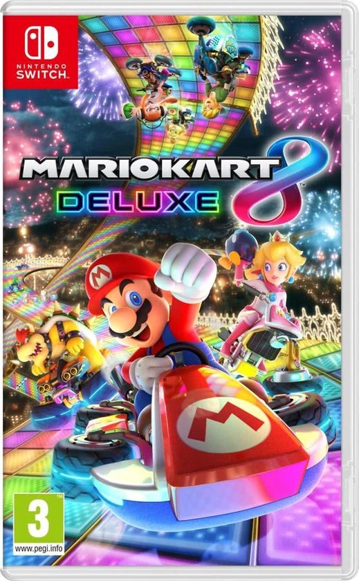 Mario Kart 8 Deluxe voor de Nintendo Switch
Mario Kart 8 Deluxe - Nintendo Switch
Mario Kart 8 Deluxe - Nintendo Switch