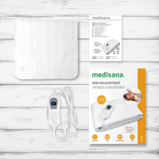 "Medisana HU 665 Washable Electric Underblanket - Ökotex"
"Medisana HU 665 Washable Electric Underblanket"