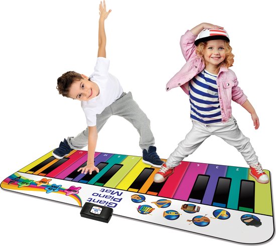 "N-GEAR XXL Interactive Piano Dance Mat - 42 x 180 cm"
"N-GEAR XXL Interactive Piano Dance Mat"