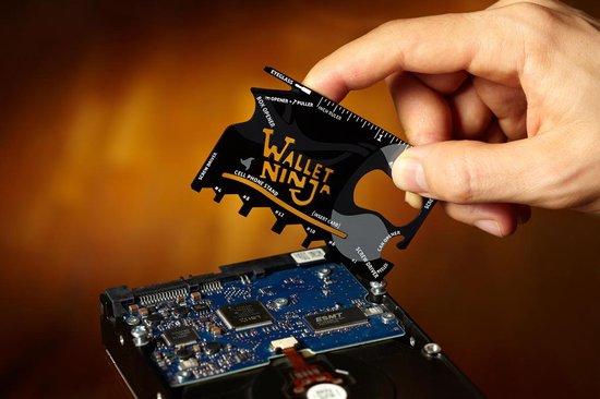 18-in-1 Wallet Ninja Credit Card Tool - Compact and Versatile Tool for Your Wallet
Product Name in English: Wallet Ninja