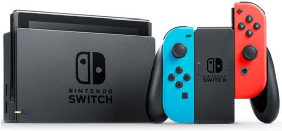 Nintendo Switch Console - Blauw / Rood
Nintendo Switch Console Blue/Red