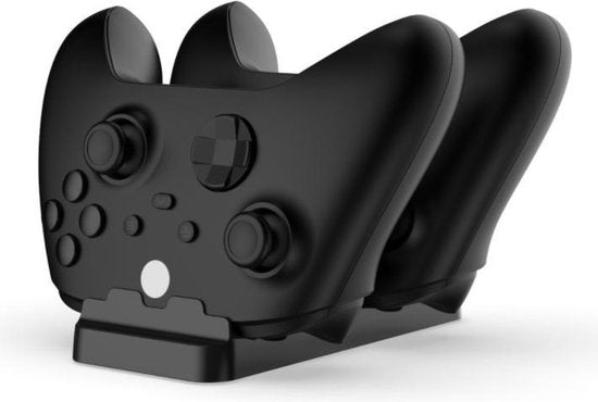 "Black Docking Station with 2 Batteries & 2 Xbox One Covers & 2 Xbox Series Covers - Charging Station for XBOX Series X/S & XBOX ONE X/S"
Product Name in English: Charging Station for XBOX Series X/S & XBOX ONE X/S
