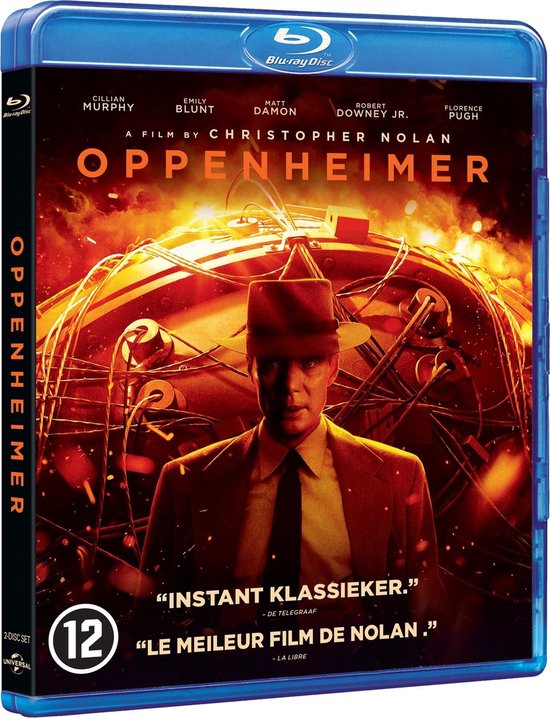 "Oppenheimer - High Definition Blu-ray Disc" 
"Oppenheimer"