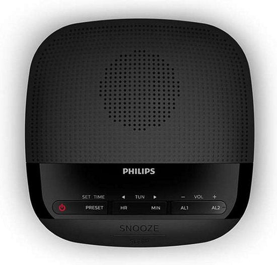 "Philips TAR3205 - Digitale Klokradio - Zwart" 
"Philips TAR3205 Digital Clock Radio Black"