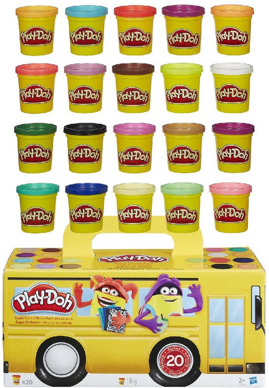 Play-Doh Ultimate Color Collection - 20 Vibrant Pots