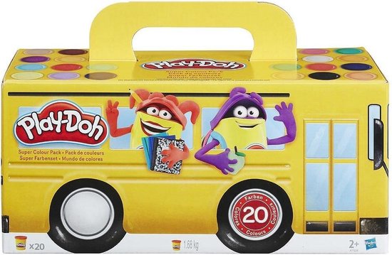 Play-Doh Ultimate Color Collection - 20 Vibrant Pots