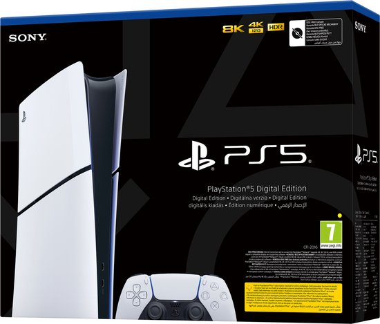 "PlayStation 5 Digital Edition Slim - Next-Gen Gaming Console"
"PlayStation 5 Digital Edition Slim"