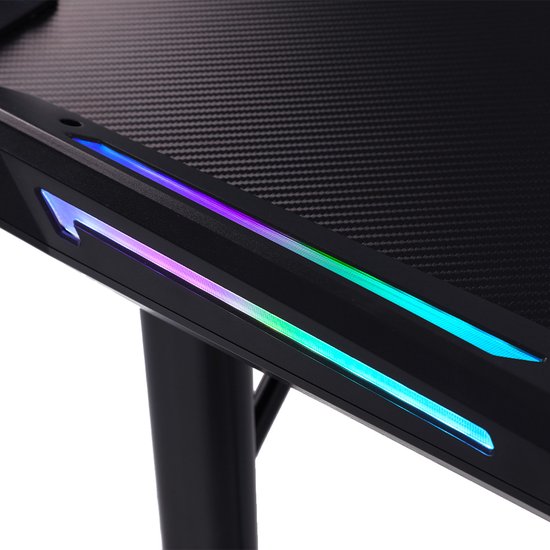 "Ranqer Nimbus RGB Gaming Desk with LED Lights - Game in Style!"
Productnaam in het Engels: Ranqer Nimbus RGB Gaming Desk