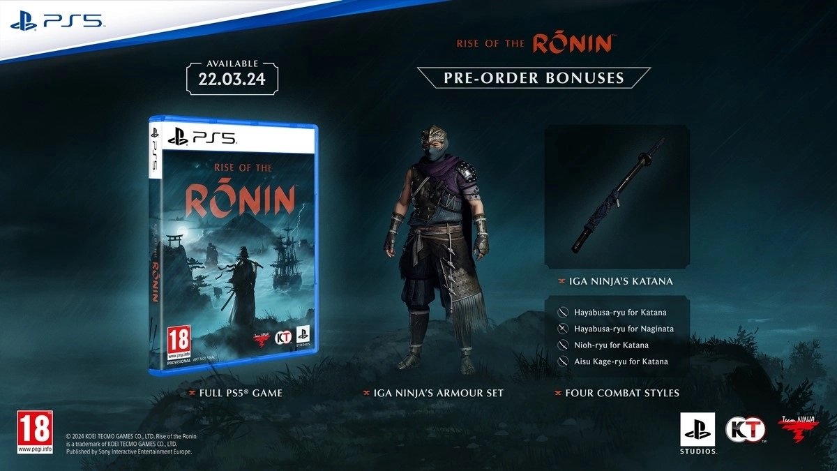 Epic Samurai Adventure: Rise of the Ronin – PS5