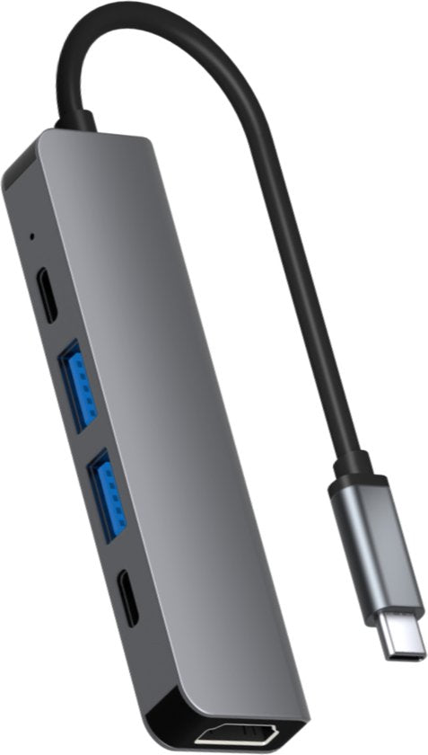 Rolio USB-C Hub met 4K HDMI, USB 3.0 en USB-C-aansluiting
Productnaam in het Engels: Rolio USB-C Hub 4K HDMI USB 3.0 USB-C