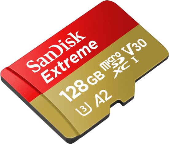 Sandisk Extreme MicroSDXC 128GB - 190/90 mb/s - A2 - V30 - SDA - Rescue Pro DL 1Y - Inclusief SD Adapter
Sandisk Extreme MicroSDXC 128GB - 190/90 mb/s - A2 - V30 - SDA - Rescue Pro DL 1Y - Including SD Adapter
Sandisk Extreme MicroSDXC 128GB 190 90 mb s A2 V30 SDA Rescue Pro DL 1Y Including SD Adapter