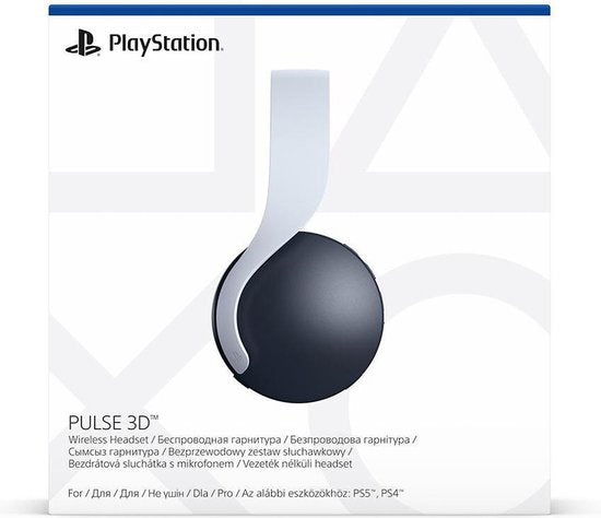 Sony Pulse 3D Draadloze Headset voor PS4/PS5
Sony Pulse 3D Wireless Headset for PS4/PS5