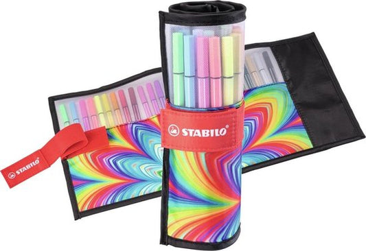 "STABILO Pen 68 - Premium Felt Tip Pen - Roller Set - ARTY Edition - Set of 25 Different Colors"
STABILO Pen 68 - Premium Felt Tip Pen - Roller Set - ARTY Edition - Set of 25 Different Colors