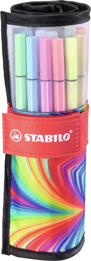 "STABILO Pen 68 - Premium Felt Tip Pen - Roller Set - ARTY Edition - Set of 25 Different Colors"
STABILO Pen 68 - Premium Felt Tip Pen - Roller Set - ARTY Edition - Set of 25 Different Colors