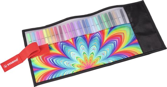 "STABILO Pen 68 - Premium Felt Tip Pen - Roller Set - ARTY Edition - Set of 25 Different Colors"
STABILO Pen 68 - Premium Felt Tip Pen - Roller Set - ARTY Edition - Set of 25 Different Colors