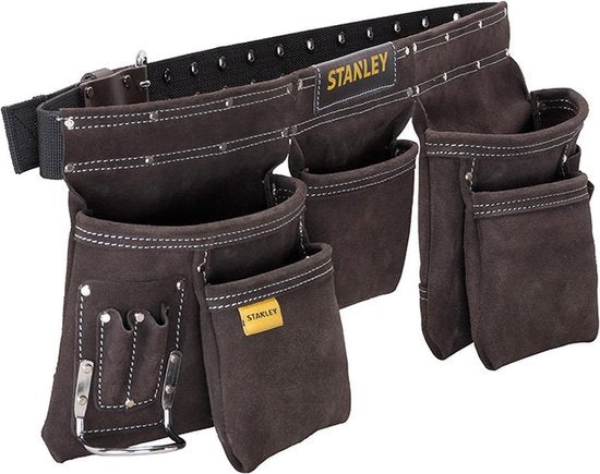 "STANLEY STST1-80113 Dubbele Gereedschapsgordel met Verstelbare Riem - Praktisch en Handig"
Productnaam in het Engels: STANLEY STST1-80113 Double Tool Belt