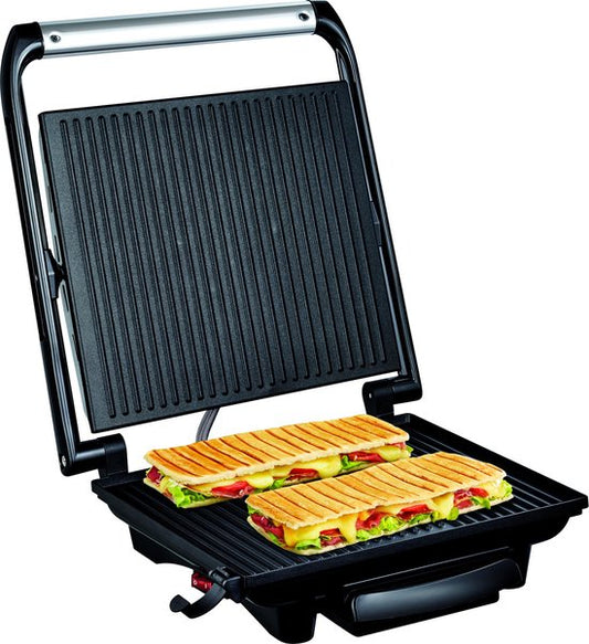 Tefal GC241D12 Contactgrill met Anti-aanbaklaag - 2000W - Zwart
Tefal GC241D12 Contact Grill with Non-stick Coating - 2000W - Black