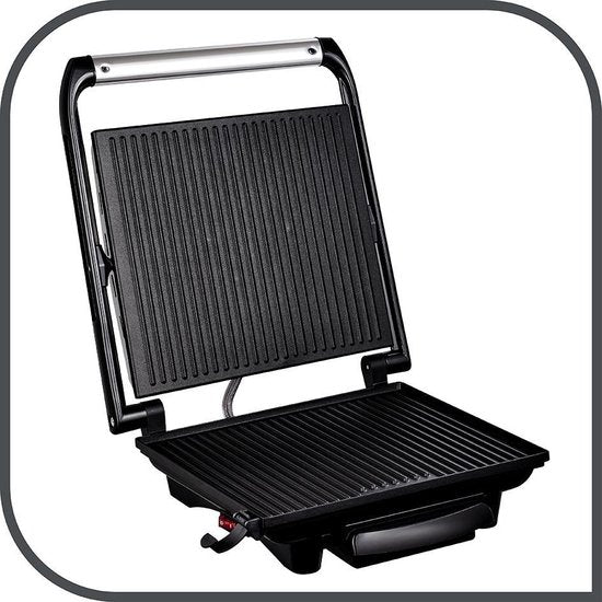 Tefal GC241D12 Contactgrill met Anti-aanbaklaag - 2000W - Zwart
Tefal GC241D12 Contact Grill with Non-stick Coating - 2000W - Black