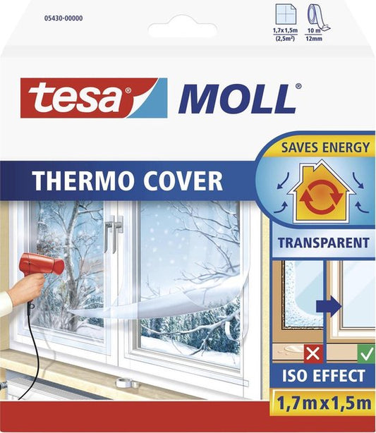 Tesa Thermo Cover Isolatiefolie - 1.7m x 1.5m
English product name: Tesa Thermo Cover Insulation Film
