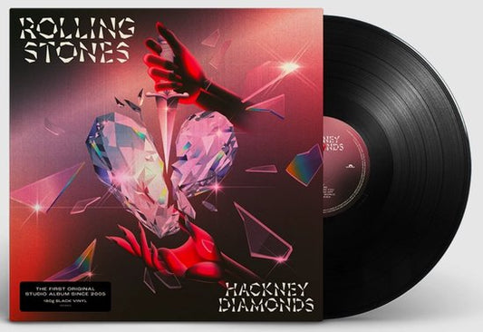 "The Rolling Stones - Hackney Diamonds (LP)" kan worden herschreven als: "The Rolling Stones - Hackney Diamonds Vinyl Record".
De Engelse productnaam zonder leestekens eromheen is: "Hackney Diamonds Vinyl Record".
