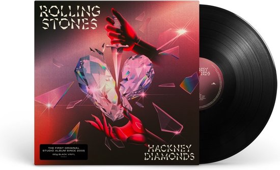"The Rolling Stones - Hackney Diamonds (LP)" kan worden herschreven als: "The Rolling Stones - Hackney Diamonds Vinyl Record".
De Engelse productnaam zonder leestekens eromheen is: "Hackney Diamonds Vinyl Record".
