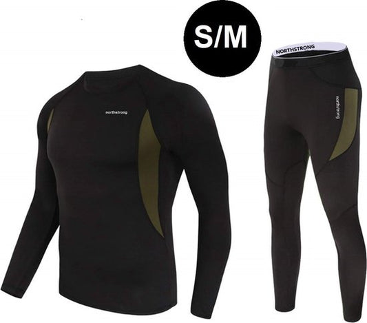 "Thermo kleding set voor mannen en vrouwen in maat S/M" wordt herschreven als "Thermo kleding set voor mannen en vrouwen - Maat S/M".
De Engelse productnaam zonder leestekens is "Thermal Clothing Set for Men and Women - Size S/M".