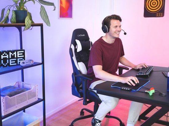 Trust GXT 708 Resto - Gaming Stoel / Bureaustoel - Wit
Trust GXT 708 Resto Gaming Chair / Office Chair - White
Trust GXT 708 Resto Gaming Chair Office Chair White