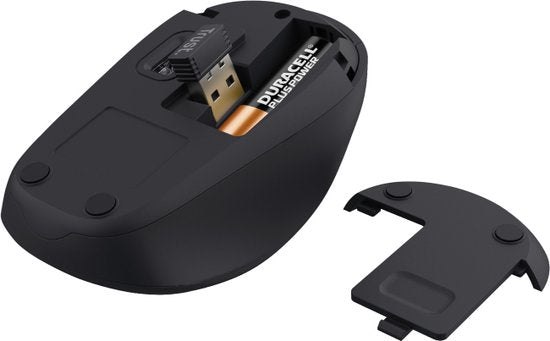 Trust Yvi+ - Compacte Draadloze Muis - Stil - Zwart
Trust Yvi+ Compact Wireless Mouse