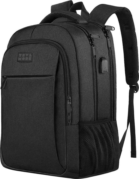 "Zwarte TRVLMORE Rugzak - 36L - 17,3 inch - Laptop Rugtas - Schooltas - Unisex - Spatwaterdicht - Levenslange Garantie"
Productnaam in het Engels: TRVLMORE Backpack