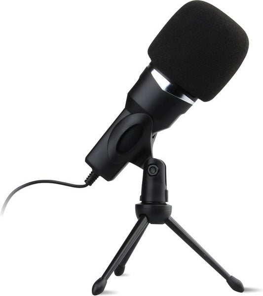 "Vivid Green USB Microfoon met Standaard - Gaming en Podcast - Voor PC en Console - Inclusief Plopkap - Zwart"
"Vivid Green USB Microphone with Stand - Gaming and Podcast - For PC and Console - Includes Pop Filter - Black"