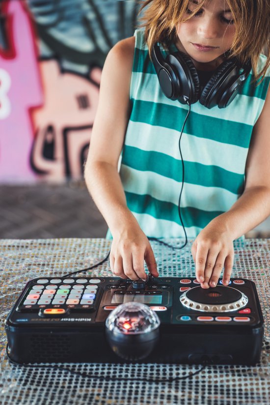"VTech Kidi DJ Mix - DJ Set for Kids - Music Player - DJ Mixing Console - DJ Mixer for Kids - Educational Toy - Saint Gift - Children's Toy 6+ Years"
VTech Kidi DJ Mix