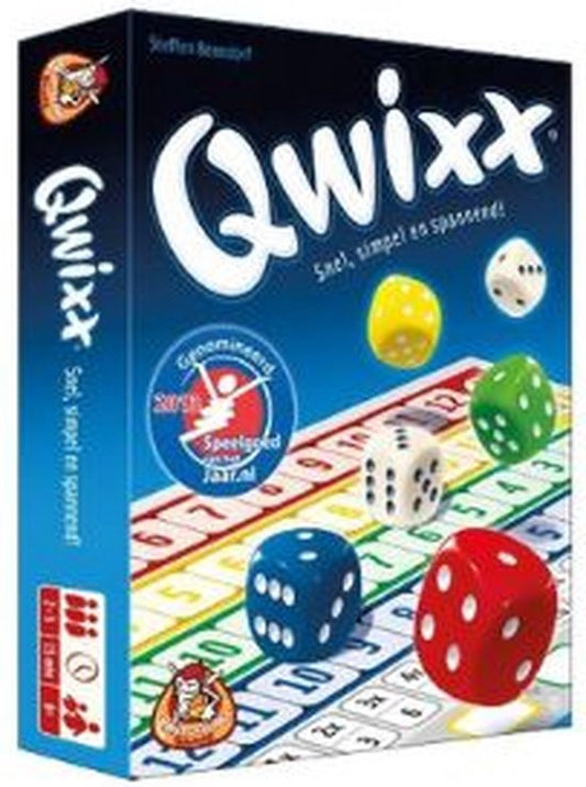 Qwixx - Basisspel - Dobbelsteenspel van White Goblin Games
Productnaam in het Engels: Qwixx Base Game