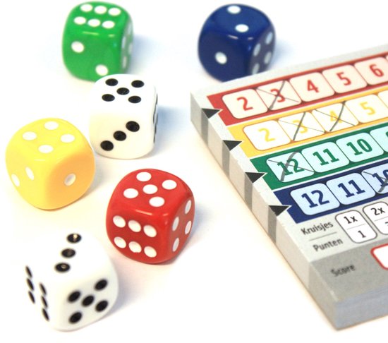 Qwixx - Basisspel - Dobbelsteenspel van White Goblin Games
Productnaam in het Engels: Qwixx Base Game