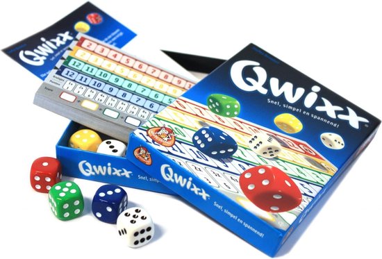 Qwixx - Basisspel - Dobbelsteenspel van White Goblin Games
Productnaam in het Engels: Qwixx Base Game