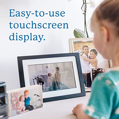 Skylight Frame: 10 inch WiFi Digital Picture Frame, Email Photos from Anywhere, Touch Screen Digital Photo Frame Display - Gift for Friends and Family