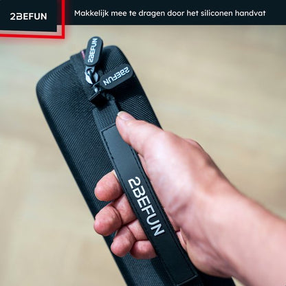 "2BEFUN® Nintendo Switch Case inclusief Screenprotector - Zwart - Geschikt voor Nintendo Switch - Hoes en Accessoires - Cadeau voor mannen en vrouwen"

Productnaam in het Engels: 2BEFUN Nintendo Switch Case