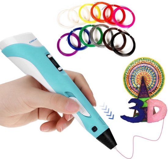 3D Pen - 3D Starter Pen - 3D Toy Pen - 3D Pen for Children & Adults - Starter Kit 3D Pen - 3D Set Pen - Upgraded Version 3D Pen