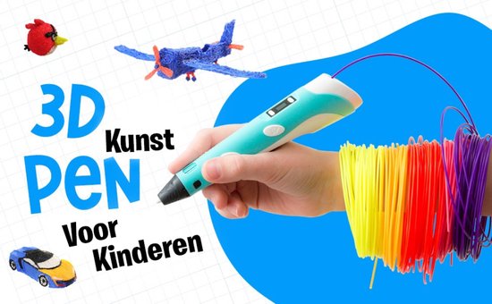 3D Pen - 3D Starter Pen - 3D Toy Pen - 3D Pen for Children & Adults - Starter Kit 3D Pen - 3D Set Pen - Upgraded Version 3D Pen