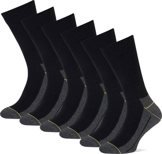 "Stapp Yellow - Walker 4425.699 - 6-Pack Cool Seamless Walking Socks - Black - Unisex - Size 43-46"

Product Name in English: Stapp Yellow - Walker 4425.699 - 6-Pack Cool Seamless Walking Socks