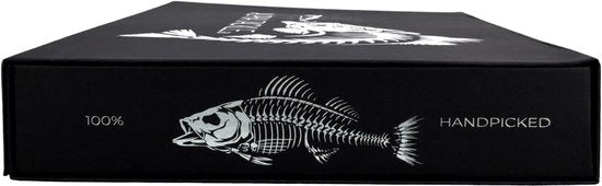 Alpha Tackle® predator fishing gift box (35 pieces) - Artificial bait set | Predator fishing | Shads - Jerkbait - Crankbait - Unhooking pliers | Pike - Perch - Zander