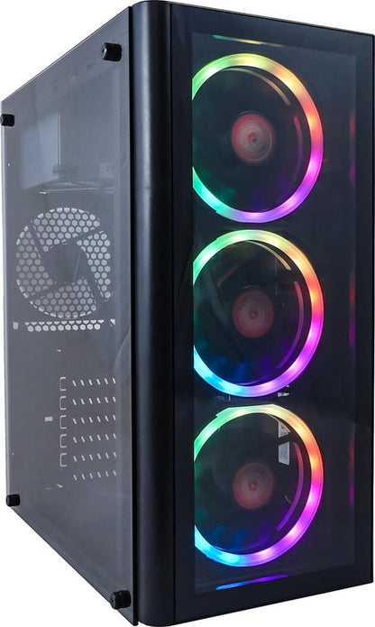 "Budget Gaming PC - AMD Ryzen 5 6-Core RGB - 16GB RAM (2x8GB Dual-Channel) - 500GB SSD - RX Vega 7 - Windows 11 - VISION"

Productnaam in het Engels: "AMD Ryzen 5 6-Core RGB Budget Gaming PC"