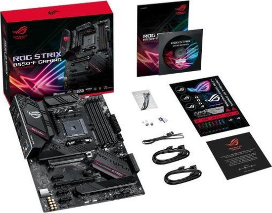 Asus ROG STRIX B550-F GAMING ATX Motherboard - AMD AM4 Socket, High-Performance B550 Chipset